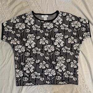 Cynthia Rowley Black and White Women's Top
